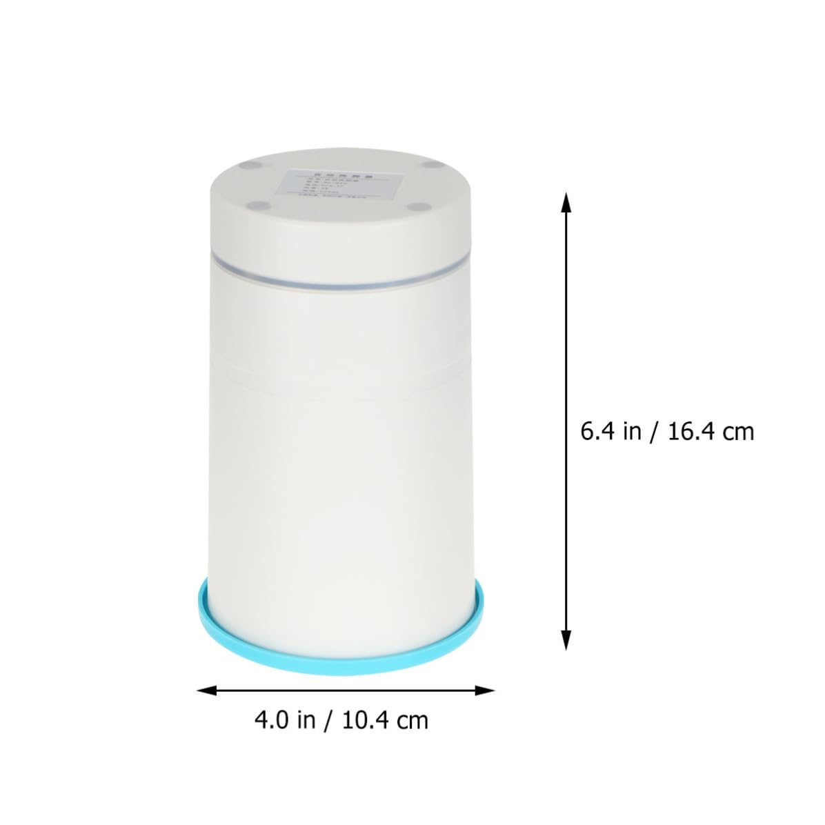 POPETPOP Masseur de Pattes pour Animaux de Compagnie, Machine à Laver Électrique USB, Silicone, Taille S, Blanc, pour Pattes de Chien, Nettoyage des Griffes