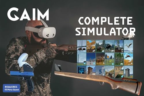 GAIM Complete Virtual Reality Simulator | Hunting and Sport Shooting