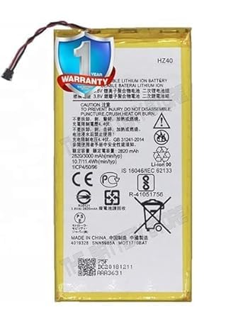 Image of THE BATTERY STORE Original HZ40 Battery for Motorola Z2 Play, XT1710-06, XT1710-08, XT1710-09, XT1710-11 Battery with 1 Year Warranty**** (V49)