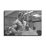 Arnold Posters Schwarzenegger Workout Canvas Art Poster and Wall Art Picture Print Modern Family Bedroom Decor Posters 16x24inch(40x60cm)