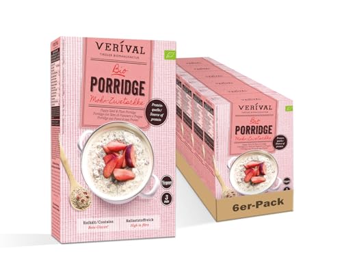 Verival Mohn-Zwetschke Porridge | 6x450g