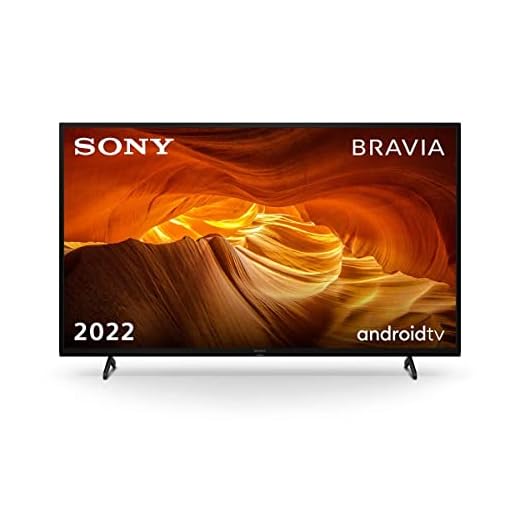 Sony BRAVIA X72K 43 Zoll Fernseher -KD-43X72K/P: 4K UHD LED - Smart TV - Android TV - 2022 Model