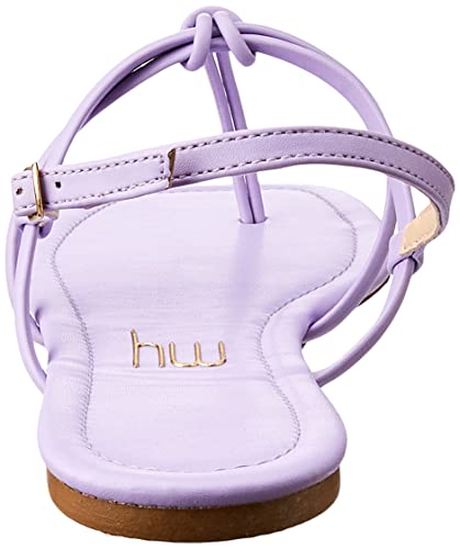 Sandália Rasteira Roxo My Shoes