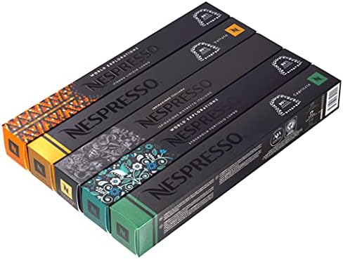 Nespresso Capsules por cafetera - surtido - 10x Fortissio Lungo 10x  Ristretto 10x Volluto 10x Capriccio 10x Linizio Lungo - PREYCA