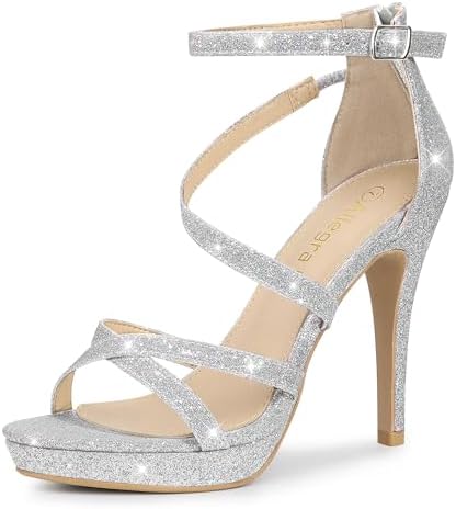 Perphy Women's Sandals Stiletto Heels Platform image 5