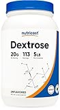 Nutricost Dextrose Powder 5 LBS - Non-GMO, Gluten Free