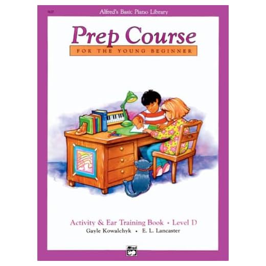 Alfred's Basic Piano Prep Course Activity & Ear Training, Bk D: For the Young Beginner (Alfred's Basic Piano Library, Bk D)