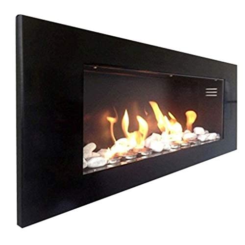 Chimenea de pared / Biochimenea con funcionamiento a través de bioetanol. Modelo:...