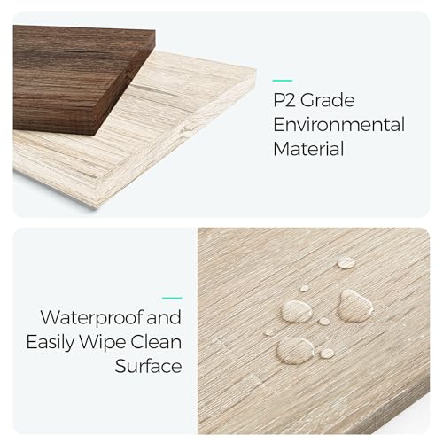 Linsy Home Farmhouse Coffee Table With Storage, Wood Coffee Table For Living Room thumb #5