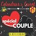 Calendrier de l'avent spécial couple: Carnet original et coquin pour attendre noël ou la saint Valentin composé de jeux, de défis, bons cadeaux | 24 ... hot d' Amour Anniversaire homme et femme