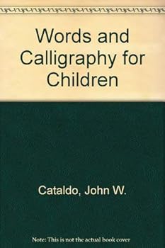 Hardcover Words and Calligraphy for Children Book
