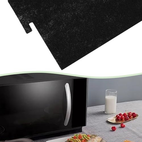 SG Store 4 Stück Aktivkohlefilter Mikrowellen-Haube für Mikrowelle, kompatibel mit Küchenhelfer KMLS311HBL, kompatibel mit Whirlpool über die Reihe W11282981