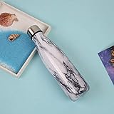 Fácil de usar: el acero inoxidable de alta calidad no solo es una opción saludable, sino que también hace que los vasos, las tapas y los mangos sean duraderos y fáciles de beber para los niños y los ancianos debido a la boca abierta, fáciles de beber y limpiar.