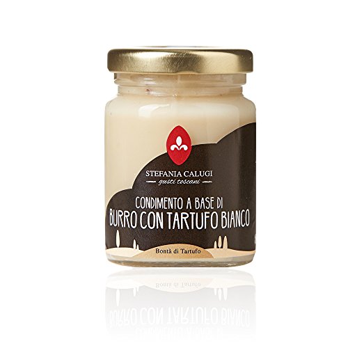 White Truffle Butter, 100% Italian Truffle Condiment, Truffle to Spread (85g)