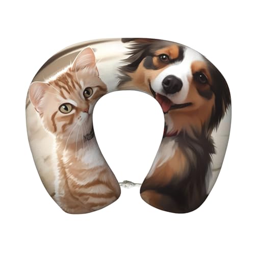 Almohada viscoelástica negra tamaño único para viaje miniatura 1