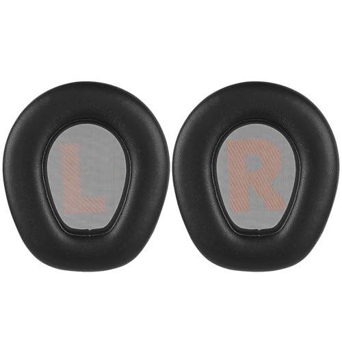 Geekria QuickFit vervangende oorkussens compatibel met JBL Quantum ONE draadloze hoofdtelefoon, oorkussens met videogids (zwart) - Afbeelding 4