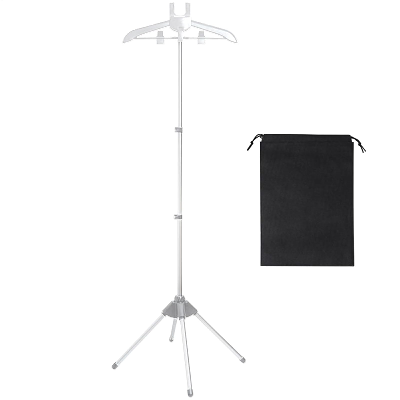 Défroisseur vertical ajustable et pliable pour un repassage facile