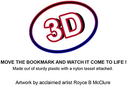 3D Clown Fish bookmark featuring the artwork of Royce B McClure - by Artgame (Clown School) image 5