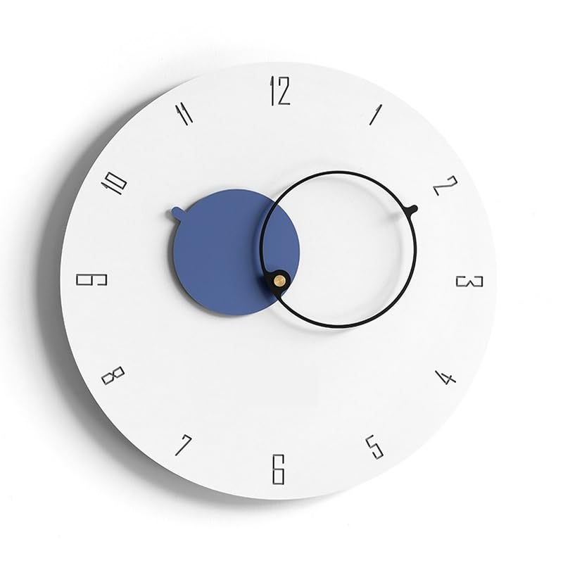 Horloge pour Mur XJBTBA de style nordique pour un salon contemporain chic