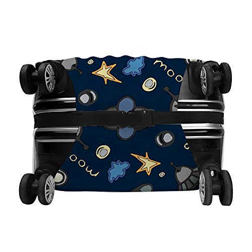 Cosmos Doodle housse de protection lavable contre les salissures de soute pour bagage
