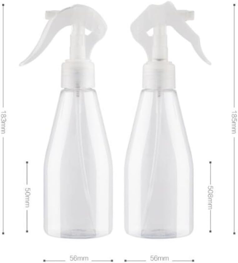 KOMBIUDA 4 Pack 200ml Superfine Mist Travel Spray Bottles White image 2