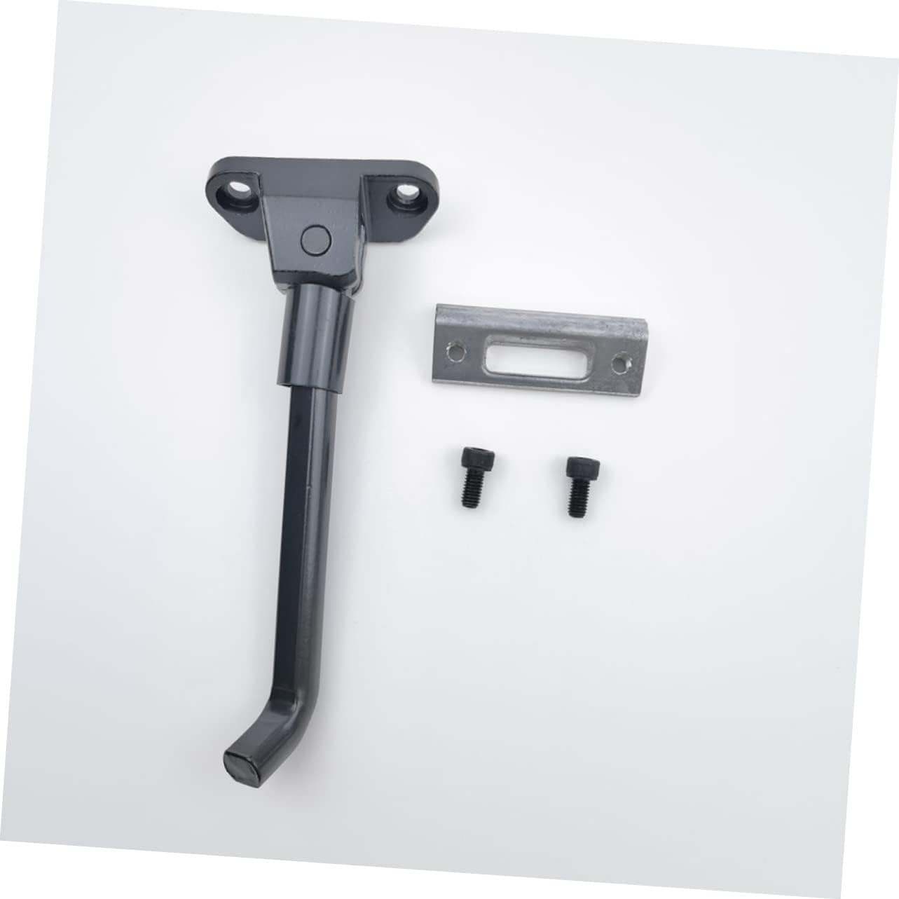 POPETPOP Electric Scooter Kickstand 18cm Adjustable Support Stand | Aluminum alloy, detachable design, parking support, includes mounting hardware, confirm scooter model before purchase