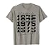 Class of 1975 Reunion High School Graduation Alumni Matching T-Shirt
