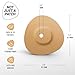 Not Just A Patch Freestyle Libre 3 Plus Sensor Covers (20 Pack) – Breathable, Sweatproof & Secure Hold – Precision-Cut Hole for Ventilation, Enhanced Adhesion & Gentle Support – 10-14 Day Wear - Beige