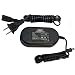 HQRP AC Adapter for NIKON EH-67 fits COOLPIX L100 L105 L110 L120 L310 L340 L810 L820 L830 L840 S830 Digital Camera Power Supply Cord 25803 VEB-006-EA EH67 + Euro Plug Adapter
