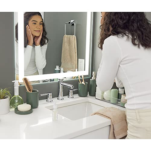 Idesign Ceramic Earth Collection Ceramic Bar Soap Dish, Moss #TOP3