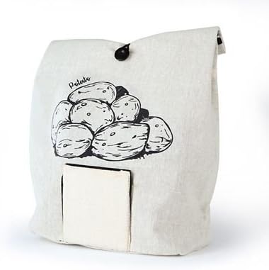 Lakeland Potato Bag with Button Tie Closure, 10 Litre