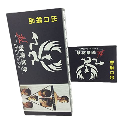GALPADA 1 Box Creative Hair Pattern Kit Hair Tattoos Stencils Set for Men Women DIY Styling Salon Barber Tools for Festivals Birthdays and Work Events