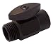 Oil Rubbed Bronze Solid Brass Shower Head Volume Flow Control FULL Shut-Off Ball Valve ORB