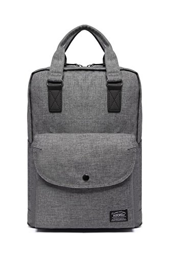 Studenten Rucksack Damen Herren Lässiger Schulrucksack 14 Zoll Kaukko Kinder Rucksäcke Stylischer 2 Way Carry Daypack Teenager Schultasche for Täglich