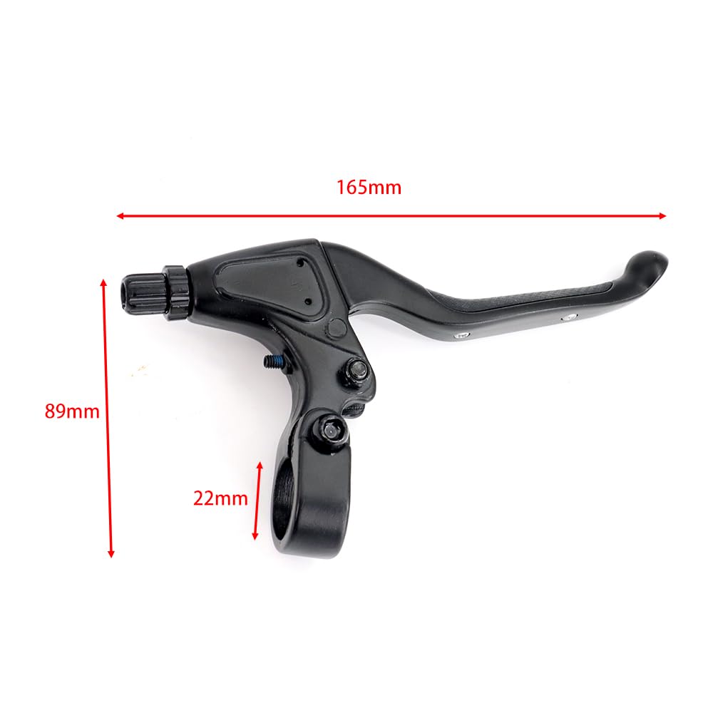 CYSKY Leviers de frein 1 paire de poignées de freins de vélo de montagne, diamètre de 4,2 cm pour la plupart des vélos, vélos de route, VTT, BMX, cyclisme (alliage d'aluminium)