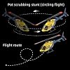 Helicopter model A60 remote-controlled multi-purpose helicopter, 6-axis gyroscope, high suspension pressure gauge, high flow optical positioning (dual battery remote control) Suitable for adults 14+