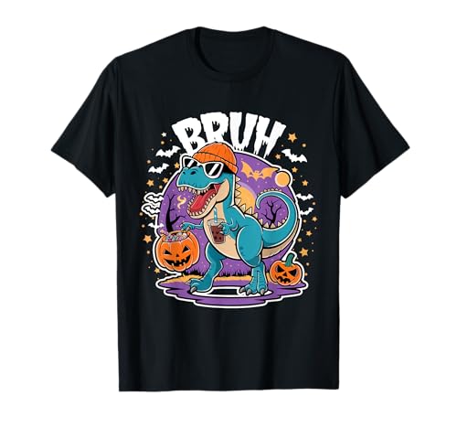 Dinosaur T-Rex Dinosaur Coffee Candy Funny Halloween Costume Camiseta