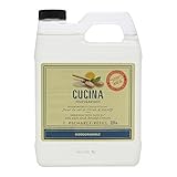 Fruits & Passion [Cucina] - Sea Salt and Amalfi Lemon Liquid Hand Soap Refill, Kitchen Hand Soap Refill, Vegan & Cruelty-Free, All Natural Moisturizing Hand Wash Refill (33.8 fl oz)