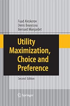 Paperback Utility Maximization, Choice and Preference Book