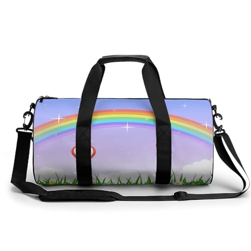 Sac de sport arc-en-ciel coloré pour colorer vos voyages et randonnées