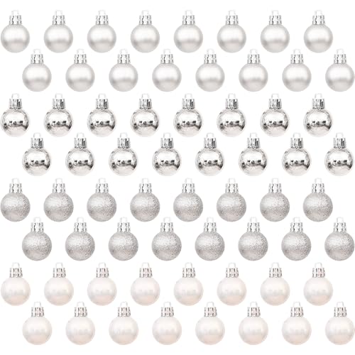 Sea Team 64er-Pack Weihnachtskugel-Ornamente mit Schnüren, 25...