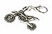 Miniblings Motorrad Motorbike Motocross Enduro Charm Dirt Bike Cross Maschine - Handmade Modeschmuck I Kettenanhänger versilbert - Bettelanhänger Bettelarmband - Anhänger für Armband