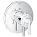 Grohflex Timeless Single Function Thermostatic Trim With Control Module