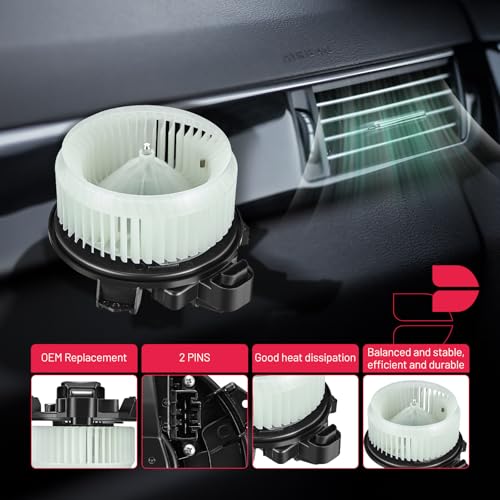 Image of BDFHYK AC Heater Blower Motor Fan 700215 Compatible with Lexus ES350 GX460 RX450h RX350,Compatible with Toyota Tundra 4Runner Avalon Camry Venza Highlander,Journey,HVAC Blower Motor Assembly PM9351