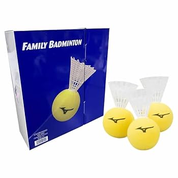 Amazon | 【スポーツステッカー1枚付き】バドミントン シャトル