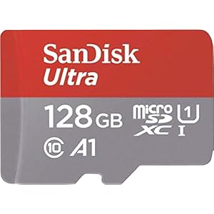 SanDisk Ultra® microSDXC™ UHS-I Card, 128GB, 140MB