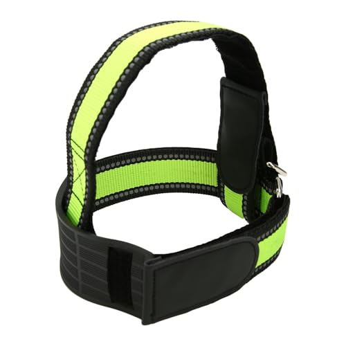 Image of BOXOB RV Hose Fastening Device, Magic Adhesive Styles RV Sewer Hose Support Adjustable Camper Sewer Accessory Hose Tightening Fittings for Camping Avoid Waste Pipe Dislodge (Fluorescent Green)