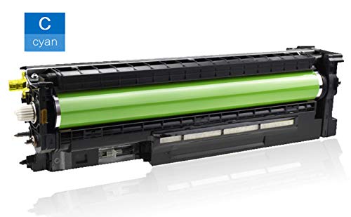 YBCD 2010 Drum Kit Cartuccia Tamburo con fotoconduttore Organico, Compatibile con Ricoh Aficio MPC2010 C2030 C2050 C2530 C2550 C2551 copiatrice per Stampante Laser (a Colori con Developer)-Cyan