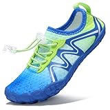 Stelle Water Shoes for Kids Girls Boys Swim Beach Hiking Barefoots Shoes for Toddler/Little/Big Kids（Lume Lagoon，13ML）
