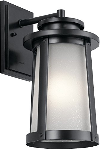 Kichler Lighting 49918BK Outdoor Wall Mount, Black